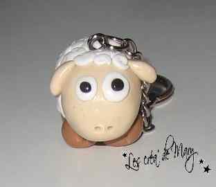 Porte clef mouton